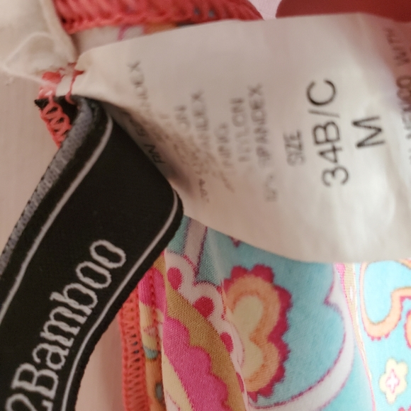 Super cute tankini 2 PC Paisley  Boho Print Bathing Suit - Picture 13 of 13